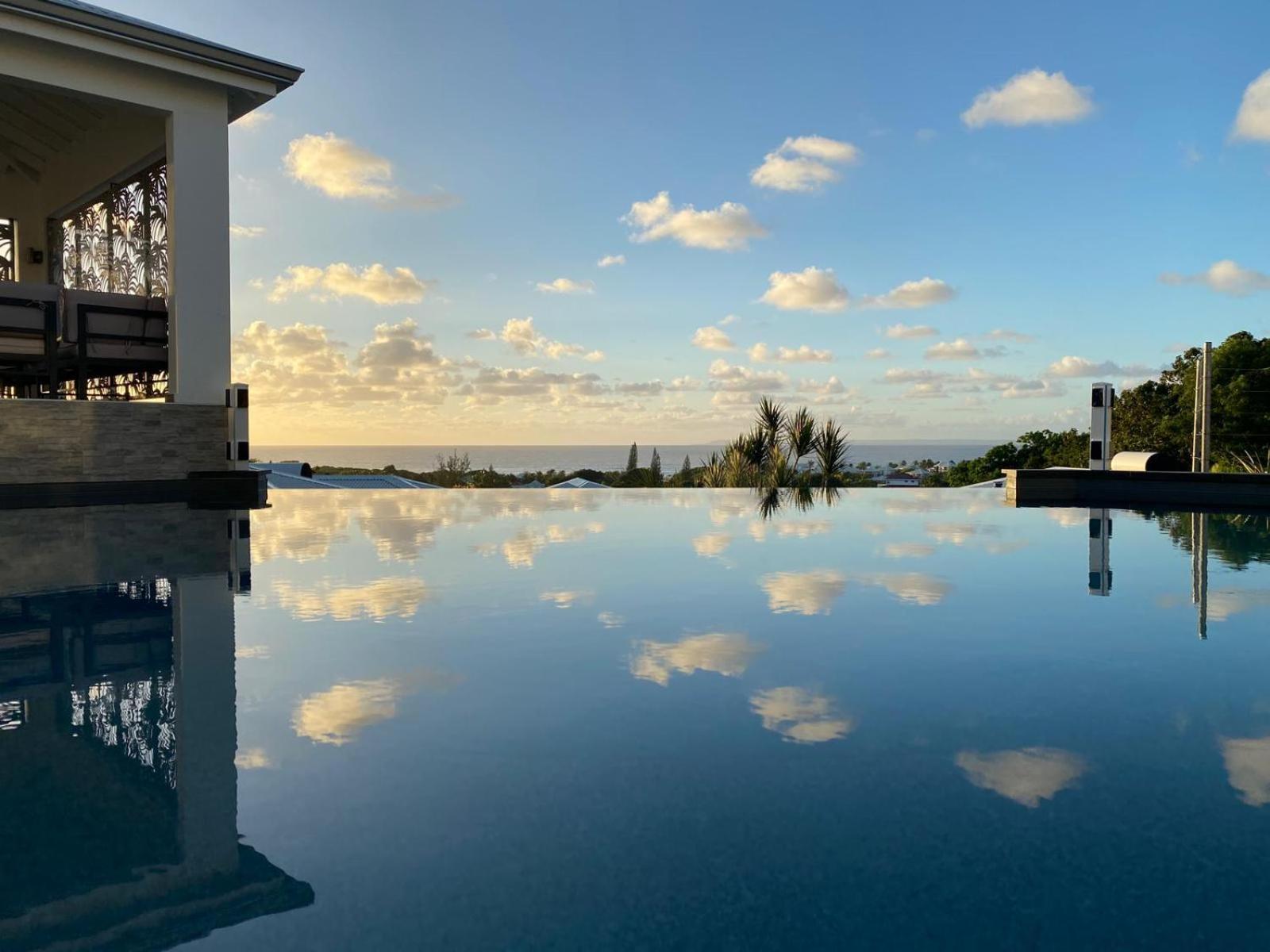 Villa Orchidee Vue Mer Piscine &Spa - V. Ciel&Mer Saint-Francois  Exterior photo