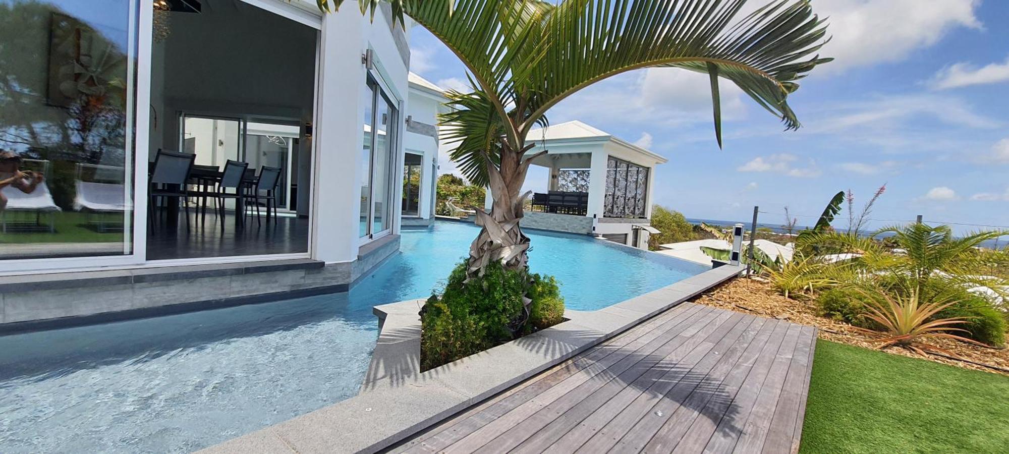 Villa Orchidee Vue Mer Piscine &Spa - V. Ciel&Mer Saint-Francois  Exterior photo