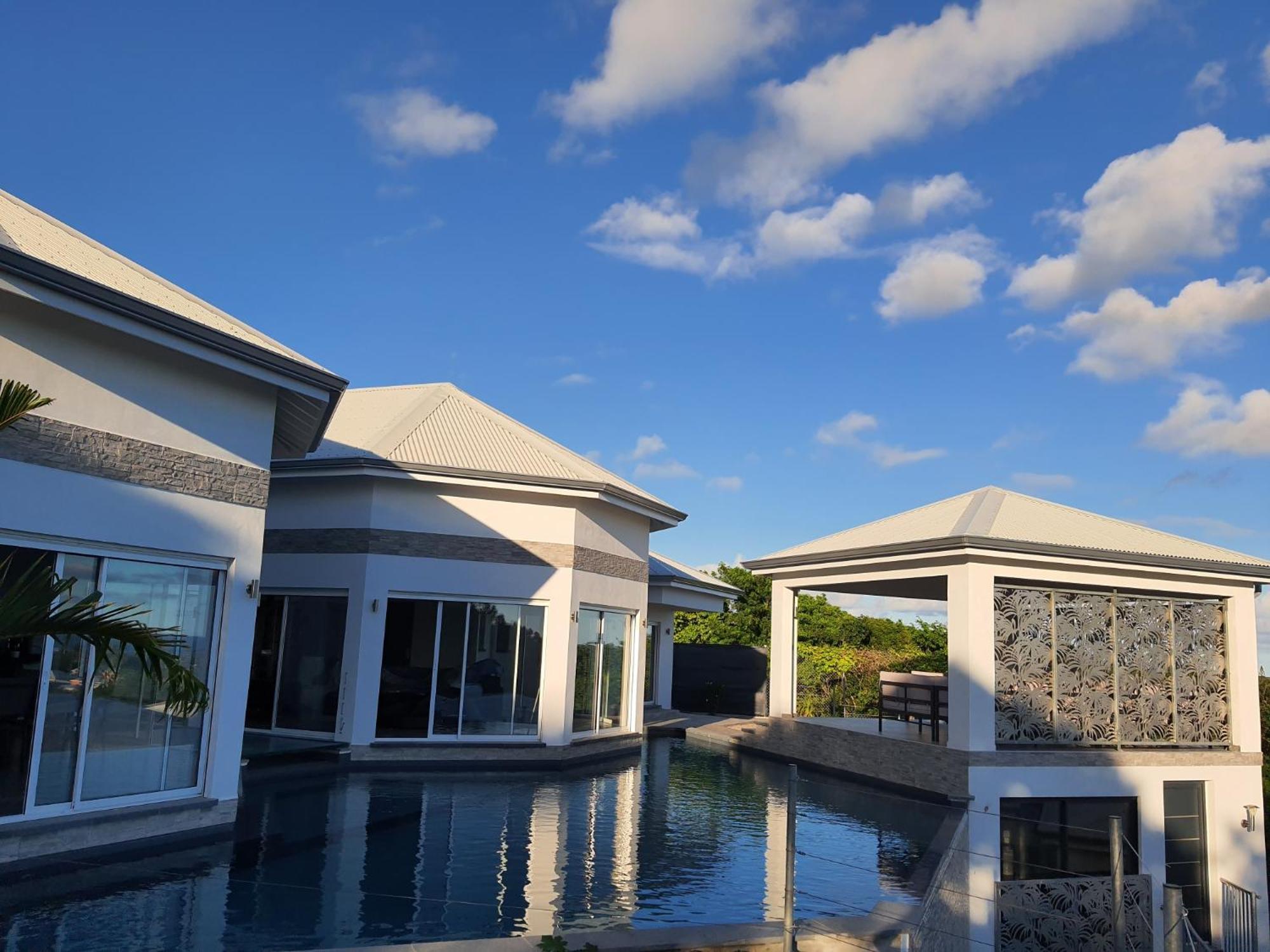 Villa Orchidee Vue Mer Piscine &Spa - V. Ciel&Mer Saint-Francois  Exterior photo